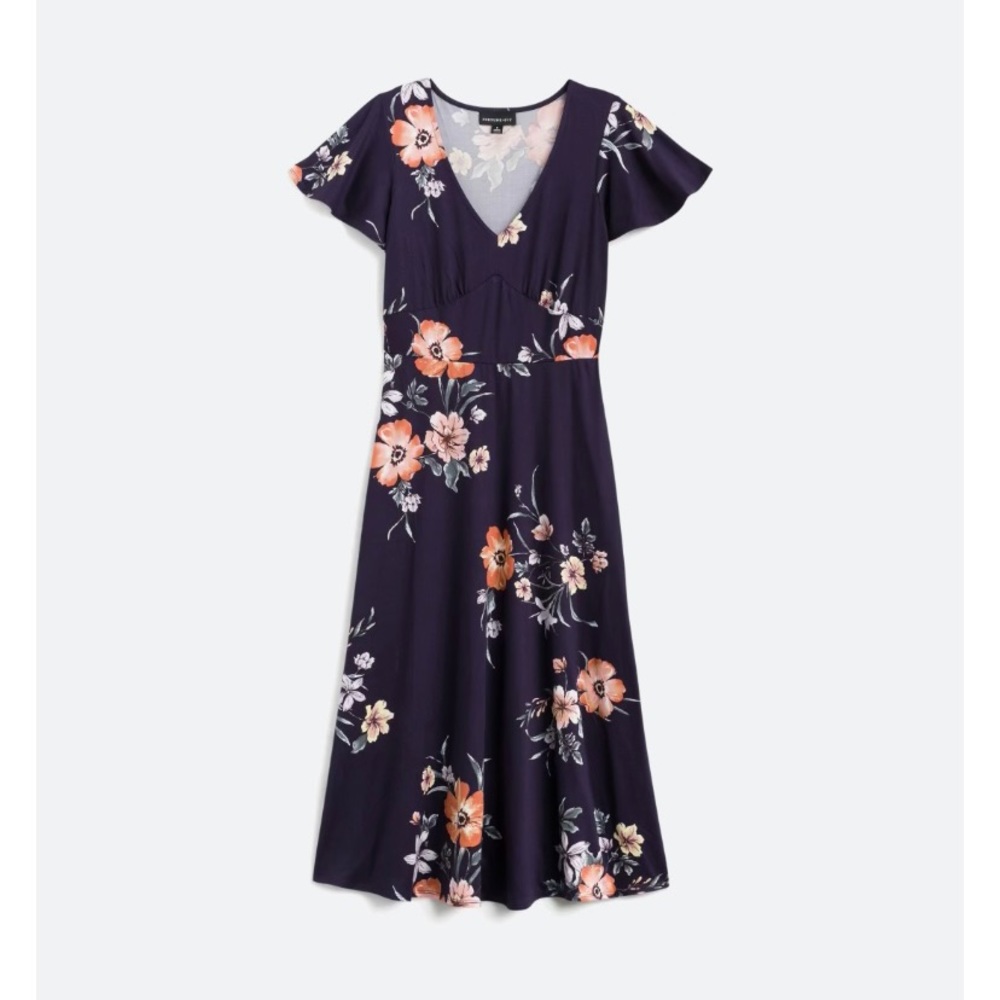 Comfortable stretch knit midi dress, size large. Brand new with tags never worn